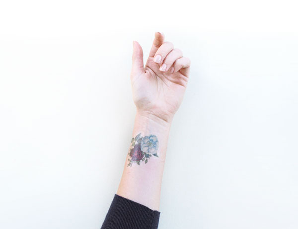 DIY Temporary Tattoos + Free Printable - The Crafted Life